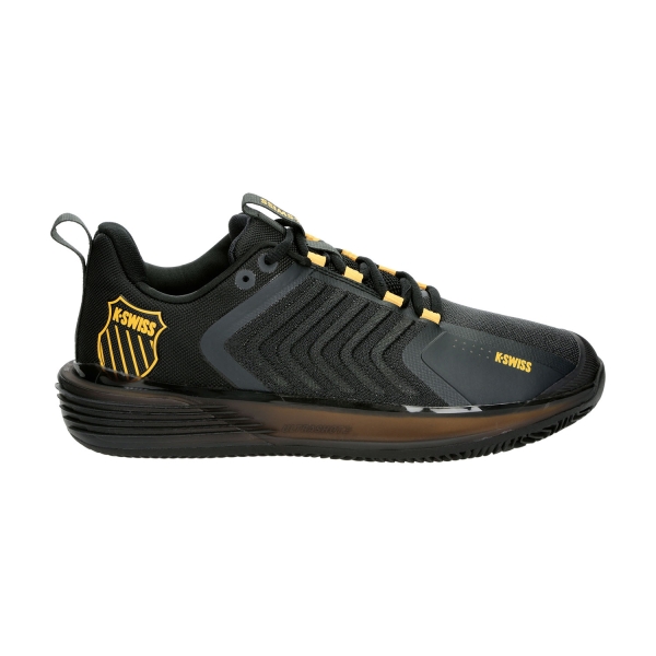 Men`s Tennis Shoes KSwiss Ultrashot 3 Clay  Moonless Night/Amber Yellow 08415071M