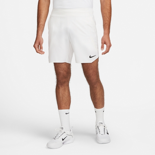 Nike Court Dri-FIT Slam 7in Men's Tennis Shorts - White/Black