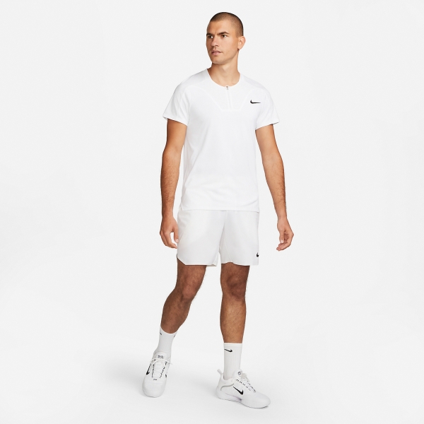 Nike Court Dri-FIT Slam 7in Shorts - White/Black