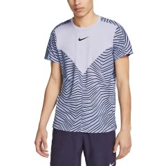 Nike Court Dri-FIT Slam T-Shirt - Oxygen Purple/Black