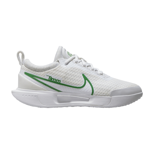 Women`s Tennis Shoes Nike Court Zoom Pro HC  Off White/Kelly Green DV3285103