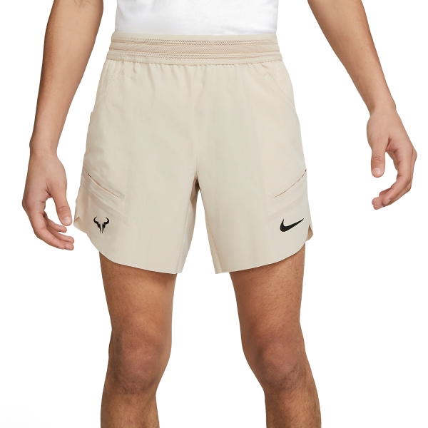 Pantalones Cortos Tenis Hombre Nike DriFIT ADV Rafa Nadal 7in Shorts  Sanddrift/Black DV2881126