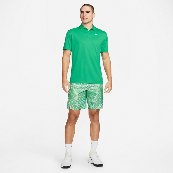 Nike Dri-FIT Classic Polo - Stadium Green/White