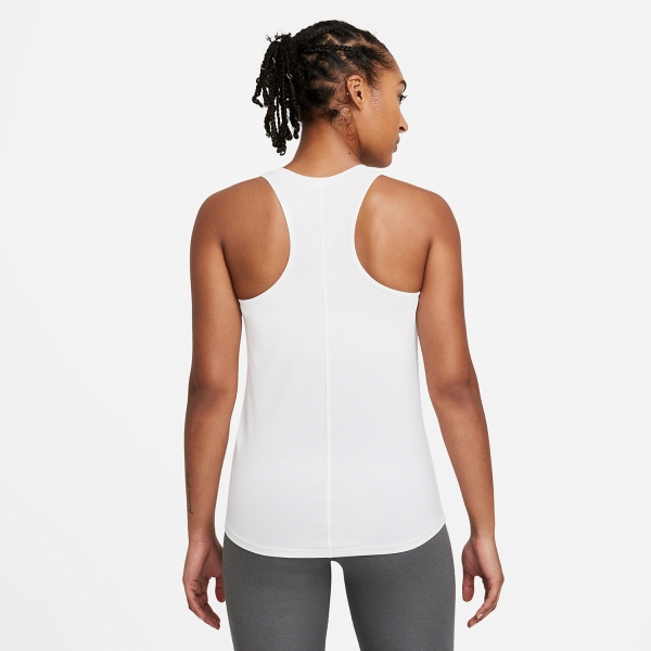 Nike Dri-FIT One Women's Tennis Tank - White/Black