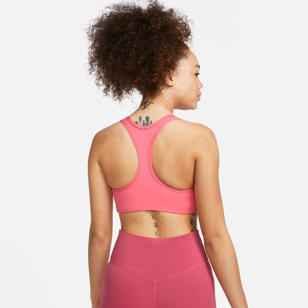 Nike Dri-FIT Women's Sports Bra - Sea Coral/White