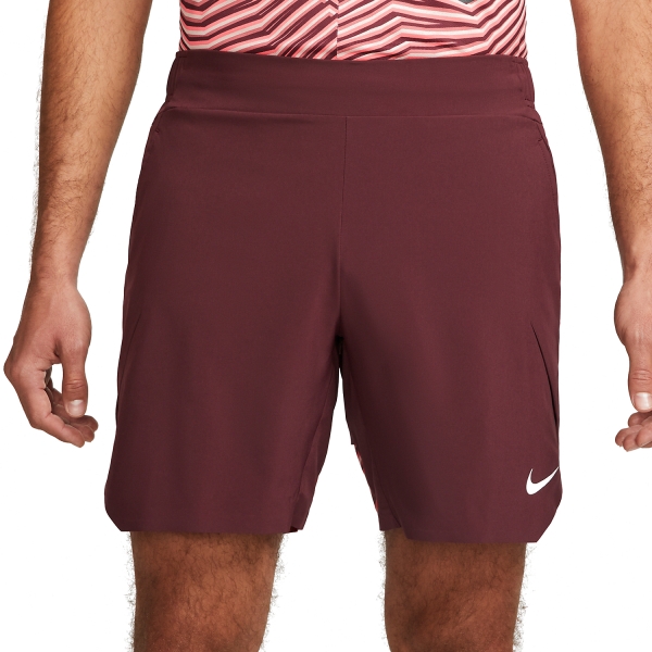 Men's Tennis Shorts Nike DriFIT Slam 7in Shorts  Night Maroon/White DV0704681