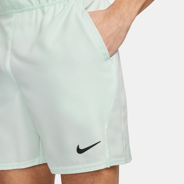 Nike Flex Victory 7in Men's Tennis Shorts - Barely Green/Black