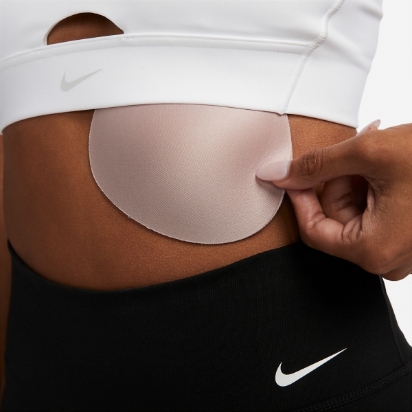 Nike Dri-FIT Indy Women's Training Sports Bra - White/Photon Dust
