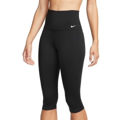 Nike Pro 365 Logo Women's Tennis Tights - Black/White