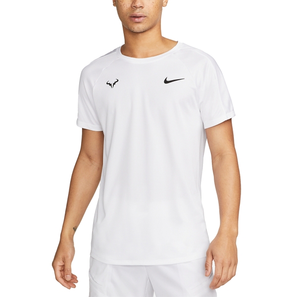 Nike Rafa Challenger Camiseta de Tenis Hombre - White/Black