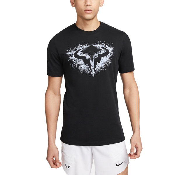 Nike Raging Bull Camiseta de Tenis Hombre - Black