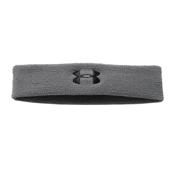 Tennis Wristbands Under Armour Performance Headband  Dark Grey/Black 12769900040
