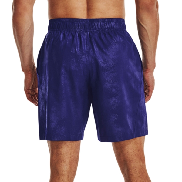 Under Armour Woven Emboss 8in Shorts - Sonar Blue/Black