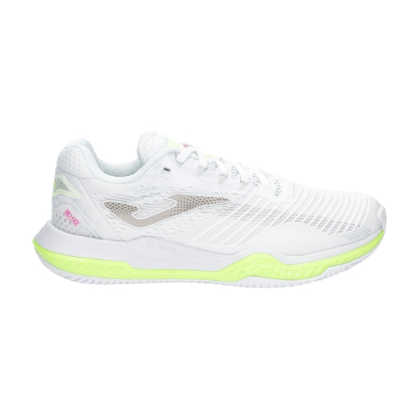 Women`s Tennis Shoes Joma Point  White/Green TPOILS2302T