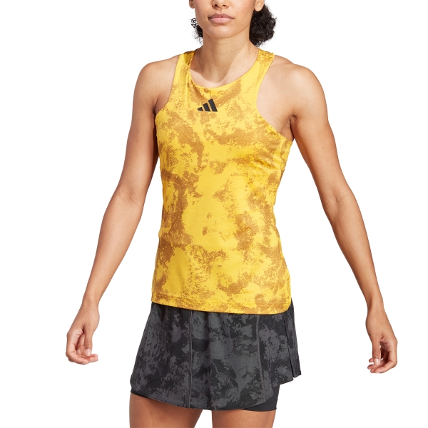 Women`s Tennis Tanks adidas Paris Tank  Bold Gold HT3626