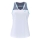 Babolat Play Canotta Bambina - White/Blue Heather