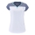 Babolat Play Cap Maglietta Bambina - White/Blue Heather