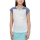 Babolat Play Cap Camiseta Niña - White/Blue Heather