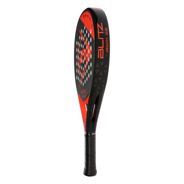 Dunlop Blitz Attack 2.0 Padel - Black/Red Fluo