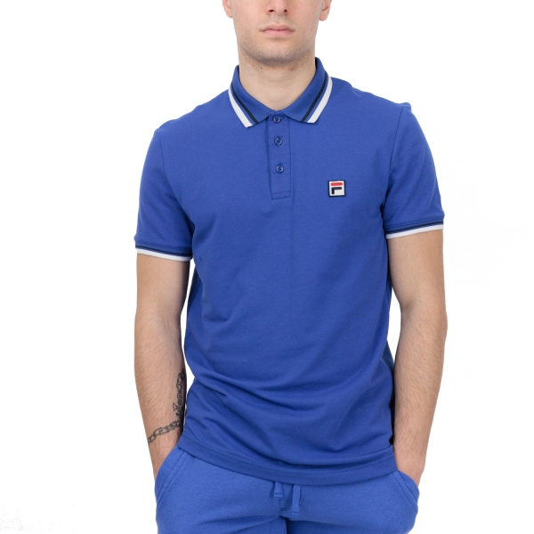 Polo Tennis Uomo Fila Albert Polo  Dazzling Blue XFM2110371450