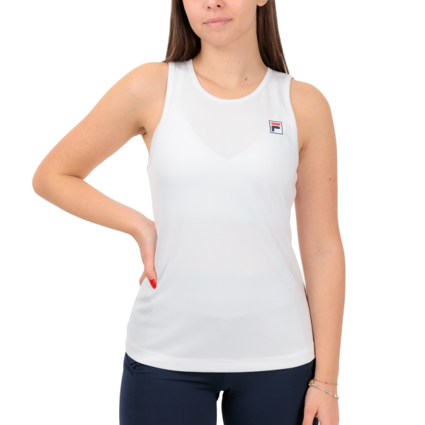 Women`s Tennis Tanks Fila Alma Tank  White FBL222129E001