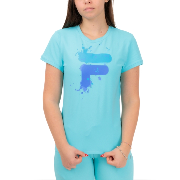 Fila Emelie T Shirt Blue Radiance