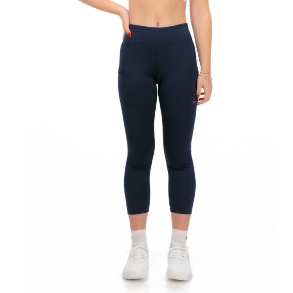 Pantaloni e Tights Tennis Donna Fila Nala Tights  Navy XFL2311401500