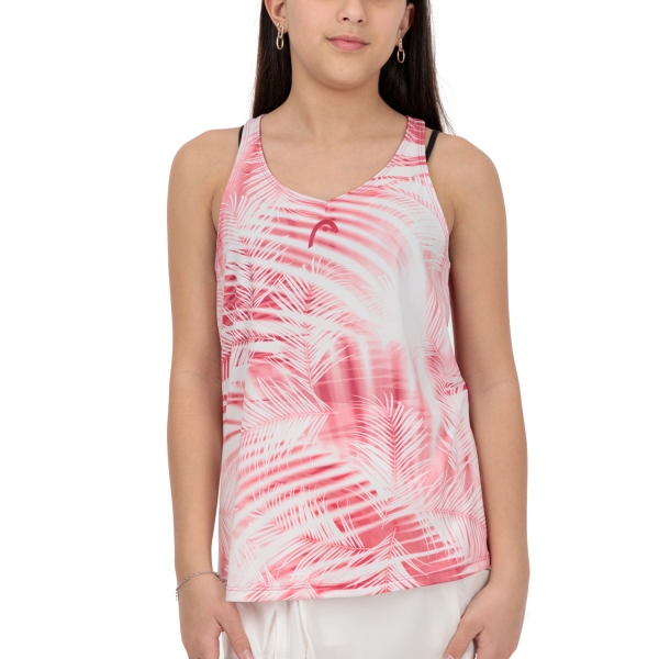 Top and Shirts Girl Head Agility Logo Tank Girl  Mulberry/Print Vision W 816303MUXW