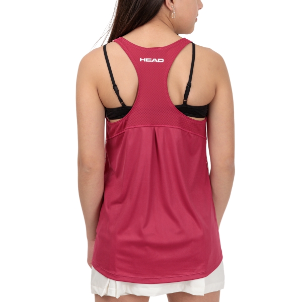 Head Agility Logo Top Niña - Mulberry/Print Vision W