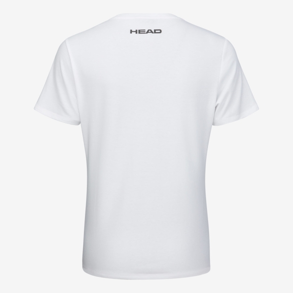 Head Bold Logo T-Shirt - White/Navy