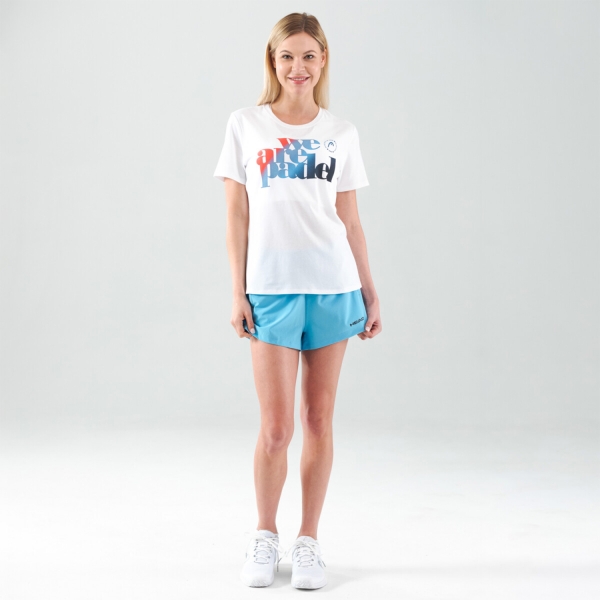 Head Sammy Camiseta de Padel Mujer - Mint/White