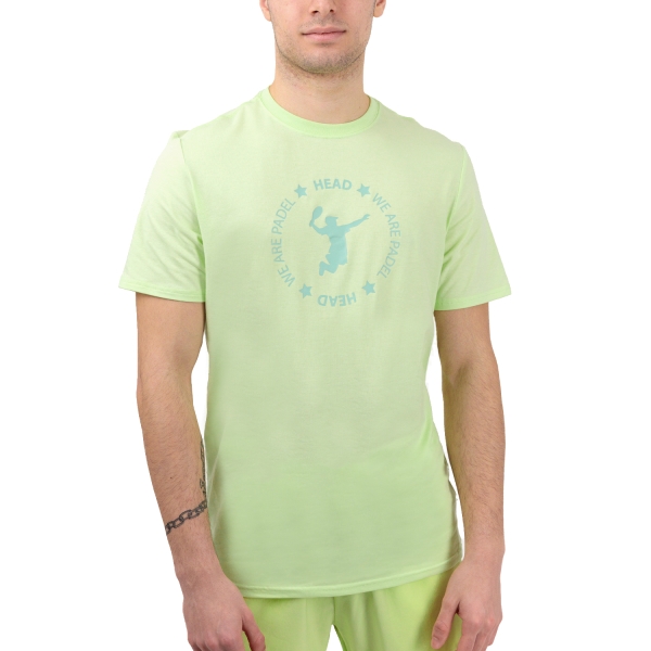 Maglietta Tennis Uomo Head Head Graphic Log Camiseta  Lightgreen  Lightgreen 811383LN