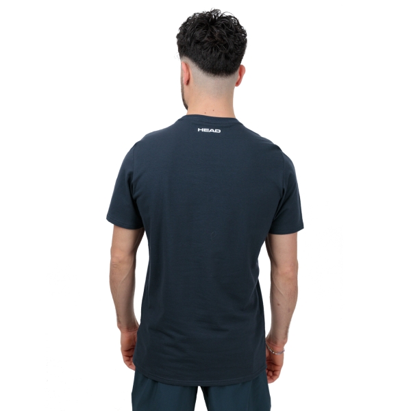 Head Graphic Log Camiseta - Navy
