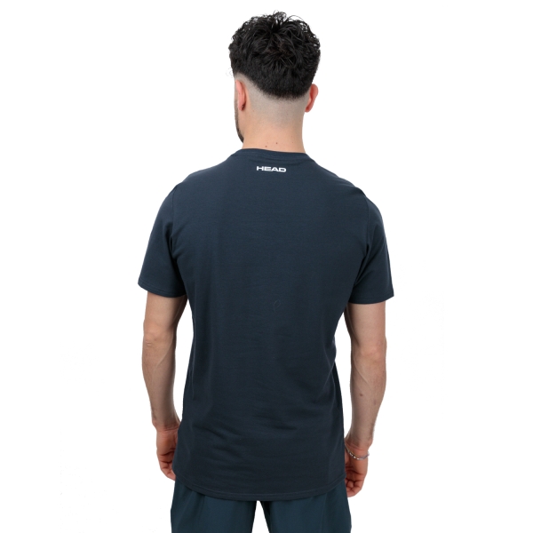 Head Graphic Log Camiseta - Navy