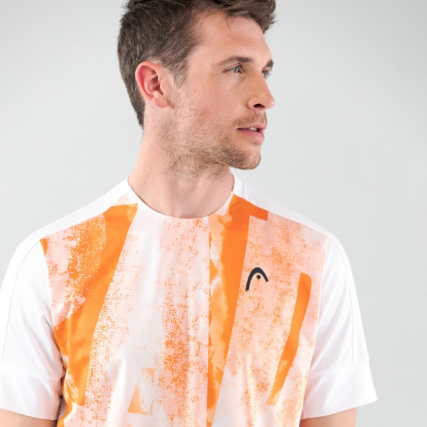 Head Tech Camiseta - Print M/Orange
