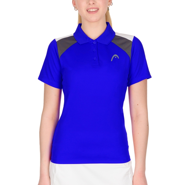 Camisetas y Polos de Tenis Mujer Head Club 22 Tech Polo  Royal 814421RO
