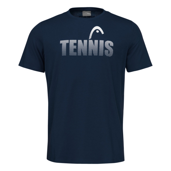 Tennis Polo and Shirts Boy Head Club Colin TShirt Junior  Dark Blue 816213DB
