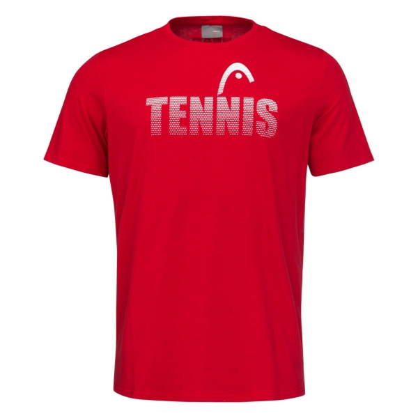 Polo y Camiseta de Tenis Niño Head Club Colin Camiseta Ninos  Red 816213RD
