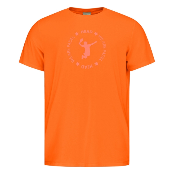 Tennis Polo and Shirts Boy Head Court TShirt Junior  Orange 816253OR