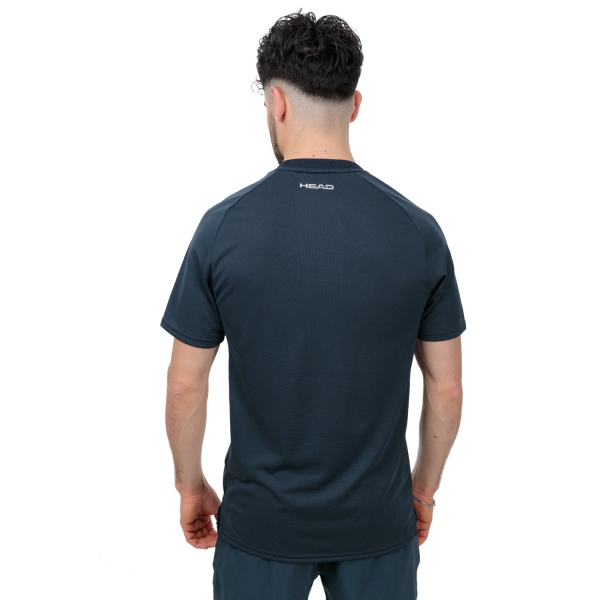 Head Performance Logo Maglietta - Navy