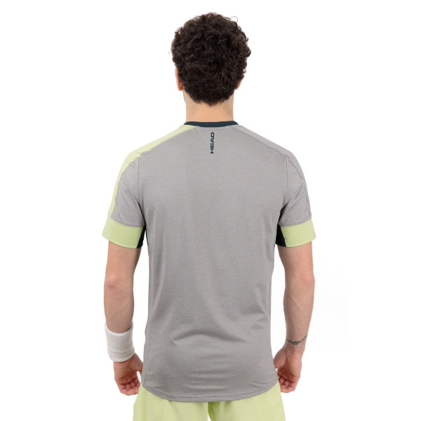 Head Play Tech Logo T-Shirt - Grey/Light Green