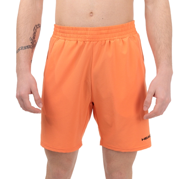 Pantaloncini Tennis Uomo Head Head Power Logo 6in Shorts  Flamingo  Flamingo 811473FA