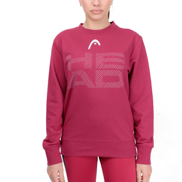 Maglie e Felpe Tennis Donna Head Rally Logo Felpa  Mulberry 814783MU