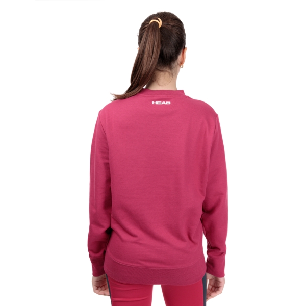 Head Rally Logo Sweatshirt - Mulberry