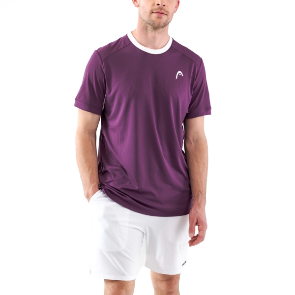 Maglietta Tennis Uomo Head Head Slice Logo Camiseta  Lilac  Lilac 811443LC