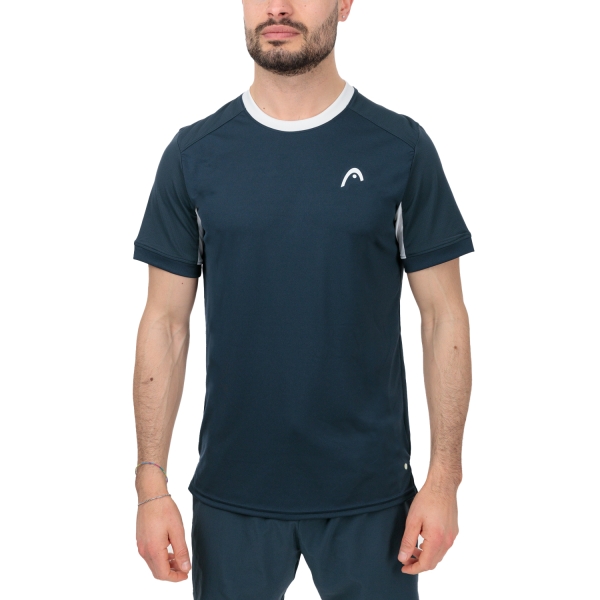 Maglietta Tennis Uomo Head Head Slice Logo TShirt  Navy  Navy 811443NV