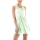 Head Spirit Logo Vestido - Pastel Green/Print Vision W