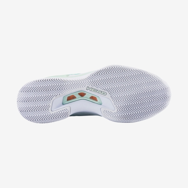 Head Sprint Pro 3.5 Clay - White/Aqua