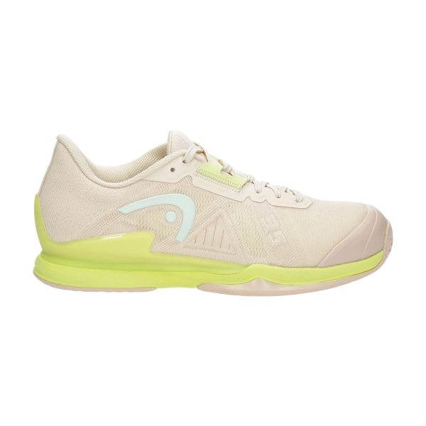 Women`s Tennis Shoes Head Sprint Pro 3.5  Macadamia/Lime 274143 MCLI