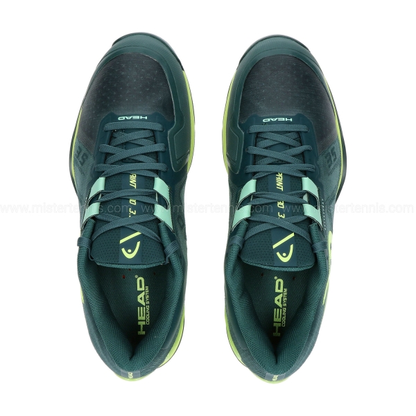 Head Sprint Pro 3.5 - Forest Green/Light Green